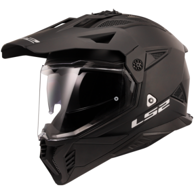 Enduro motociklo šalmas LS2 MX702 PIONEER II MATT BLACK-06 XL