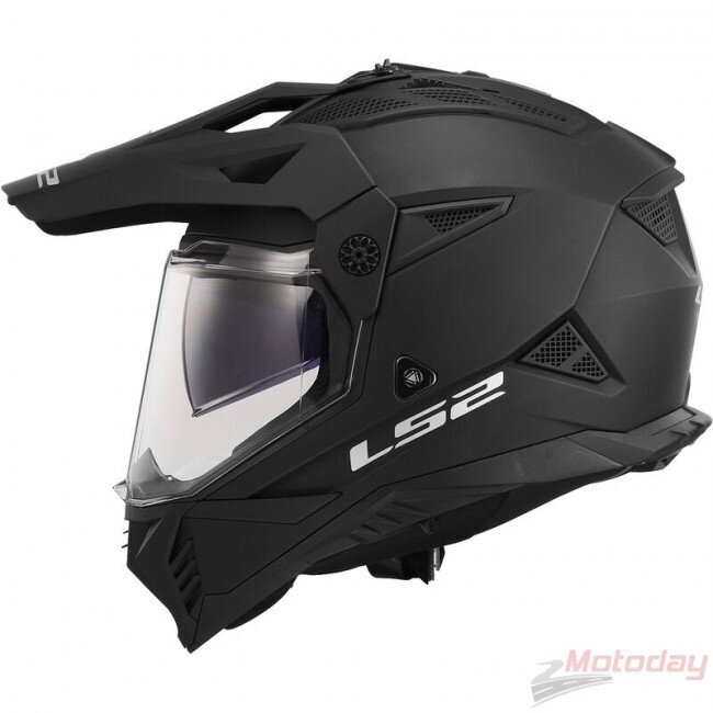 Enduro motociklo šalmas LS2 MX702 PIONEER II MATT BLACK-06 XL 2