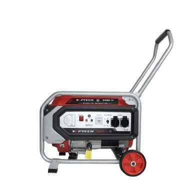 Generatorius benzininis Suptech 3500-II (vienfazis) Generatorius benzininis Suptech 3500-II (vienfazis)