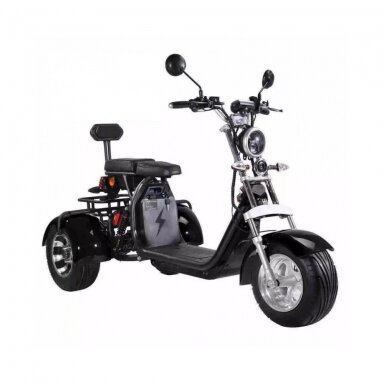 Mopedas CP-3, 2000W, 2x 20Ah Ličio Jonų Baterija Mopedas CP-3, 2000W, 2x 20Ah Ličio Jonų Baterija