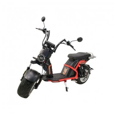 Mopedas CP-9, 3000W, 40Ah Ličio Jonų Baterija Mopedas CP-9, 3000W, 40Ah Ličio Jonų Baterija