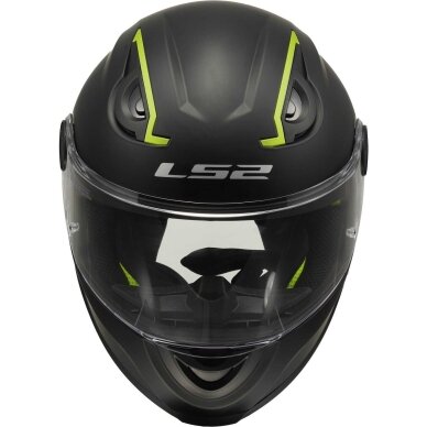 Vaikiškas šalmas LS2 FF812 KID SOLID MATT BLACK 3 Vaikiškas šalmas LS2 FF812 KID SOLID MATT BLACK 3