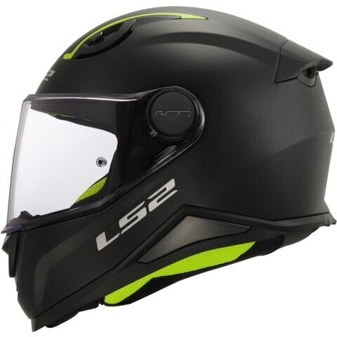 Vaikiškas šalmas LS2 FF812 KID SOLID MATT BLACK 1